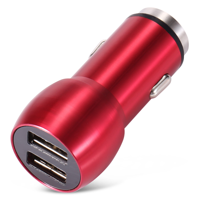 3.1A Dual USB metal in-car charger