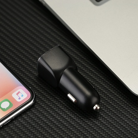 36W dual-USB QC3.0 in-car charger