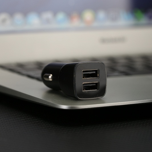 36W dual-USB QC3.0 in-car charger