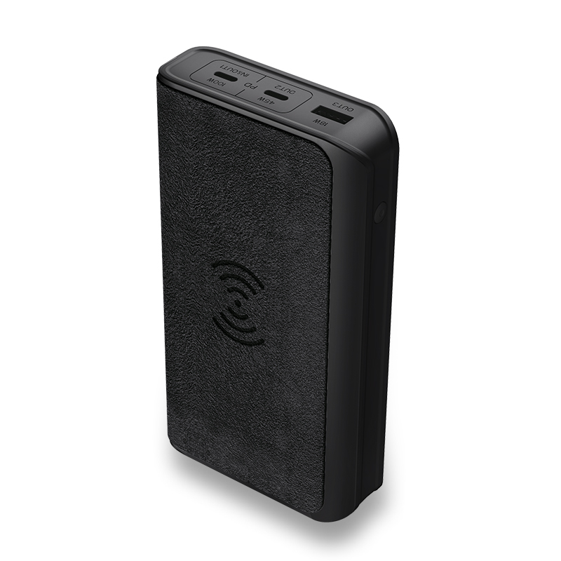 BLACKHOLE series 123W dual PD power bank with 15W wireless charge